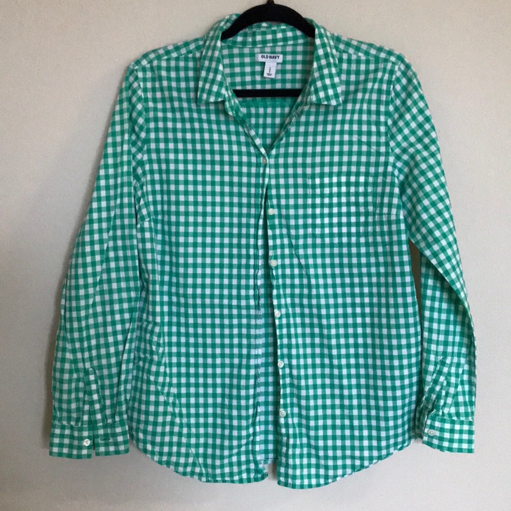 Old Navy Plaid Button Down